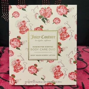 Juicy Couture Rosewater Body Care Duo - Pink & Cream